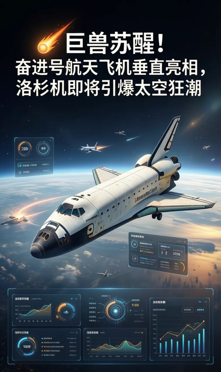 🚀 巨兽苏醒！奋进号航天飞机垂直亮相，洛杉矶即将引爆太空狂潮