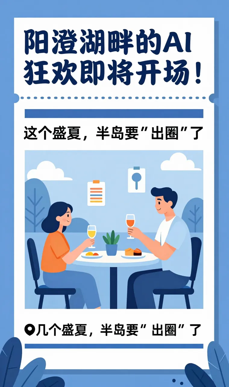 阳澄湖畔的AI狂欢即将开场！这个盛夏，半岛要