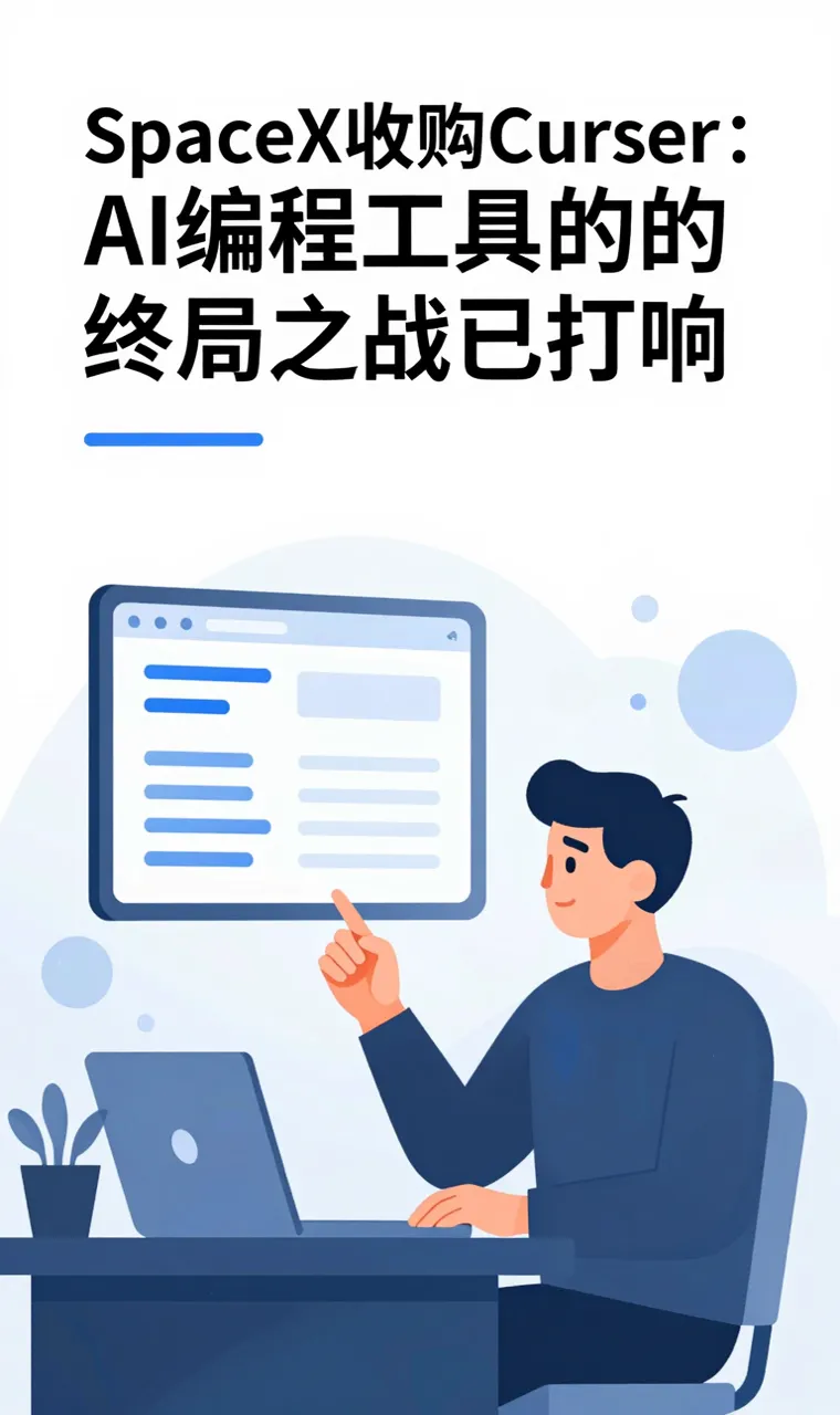 SpaceX收购Cursor：AI编程工具的终局之战已打响