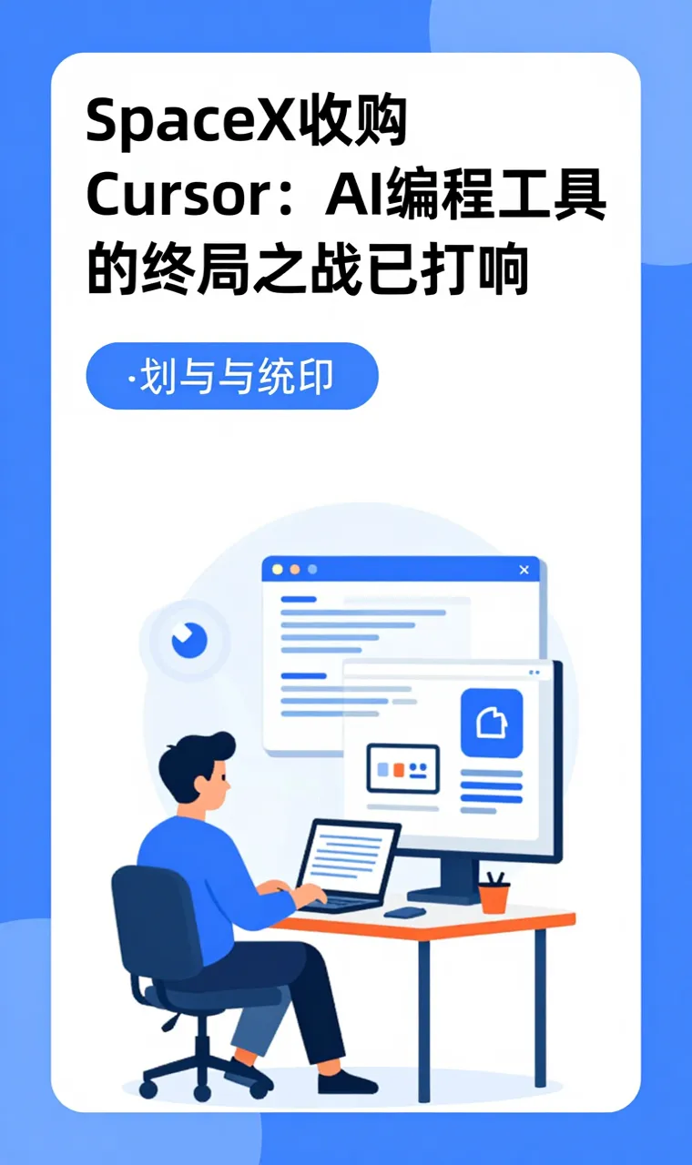 SpaceX收购Cursor：AI编程工具的终局之战已打响