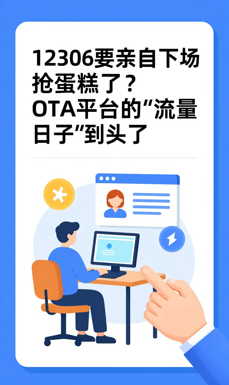 12306要亲自下场抢蛋糕了？OTA平台的