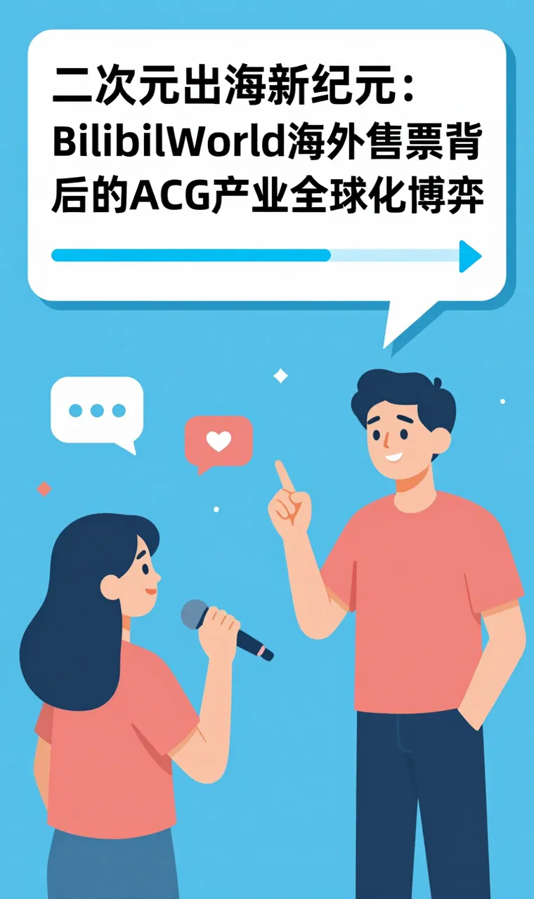 二次元出海新纪元：BilibiliWorld海外售票背后的ACG产业全球化博弈