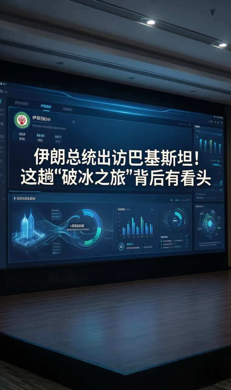 伊朗总统出访巴基斯坦！这趟