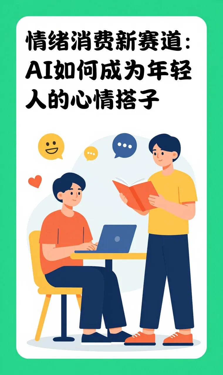 情绪消费新赛道：AI如何成为年轻人的心理搭子