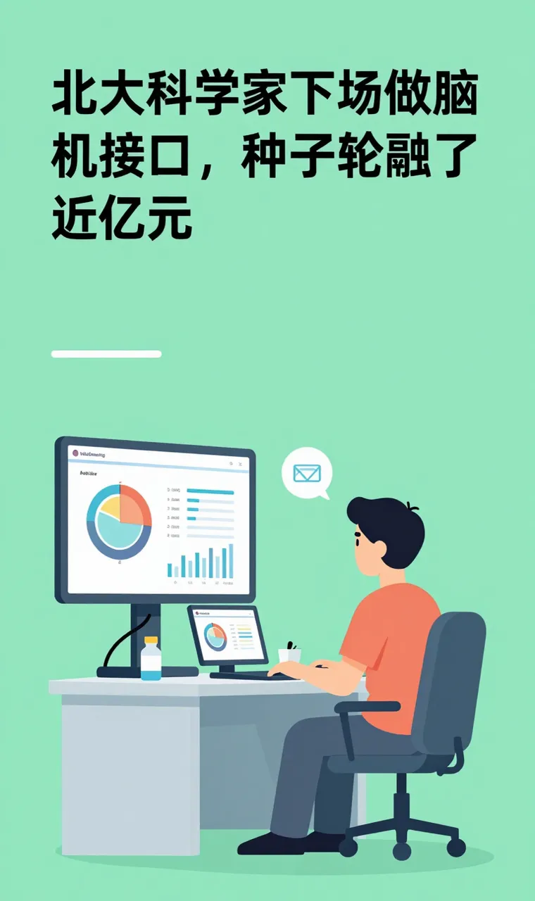 北大科学家下场做脑机接口，种子轮融了近亿元