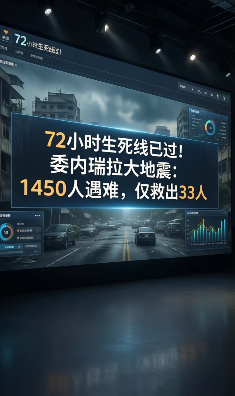 72小时生死线已过！委内瑞拉大地震：1450人遇难，仅救出33人
