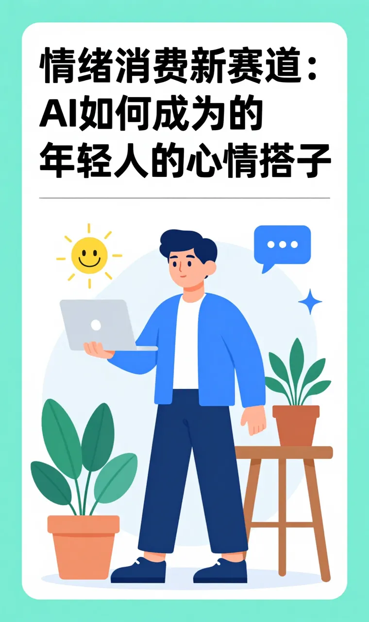 情绪消费新赛道：AI如何成为年轻人的心理搭子