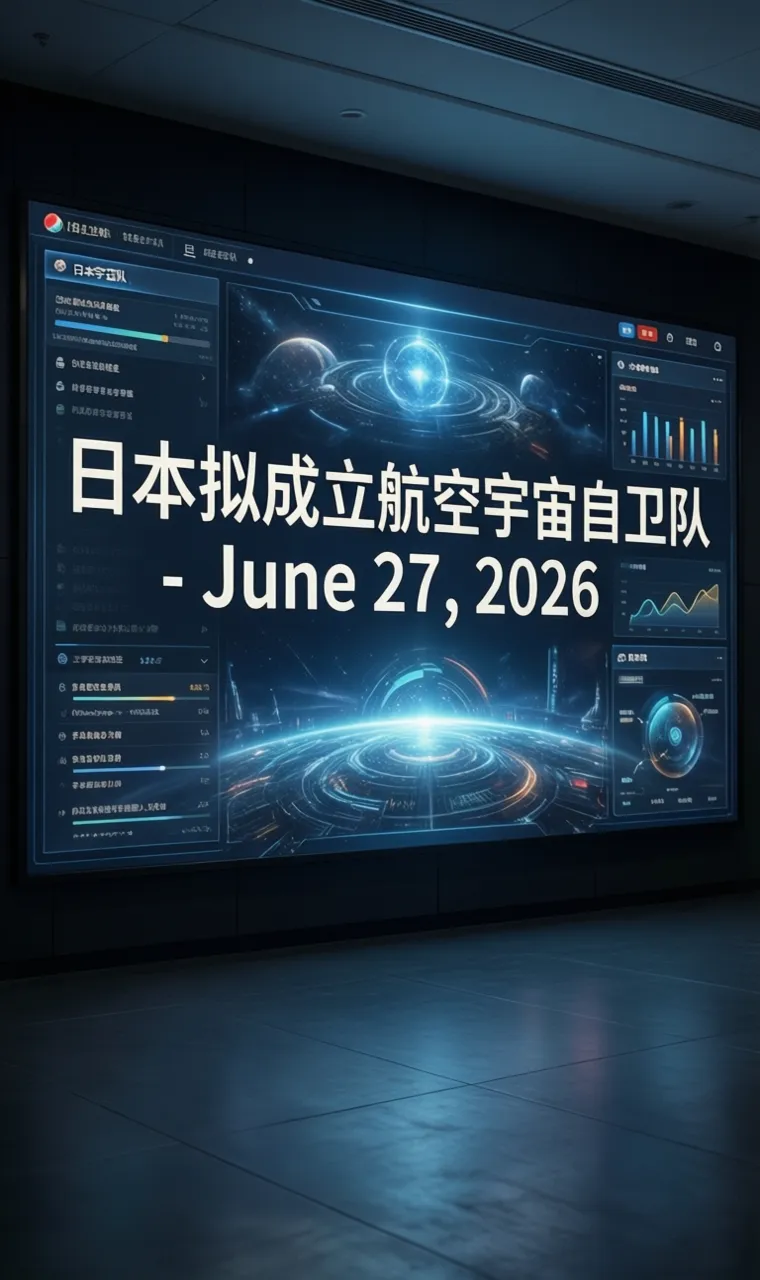 日本拟成立航空宇宙自卫队 - June 27, 2026