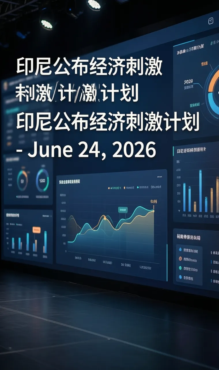 印尼公布经济刺激计划 - June 24, 2026