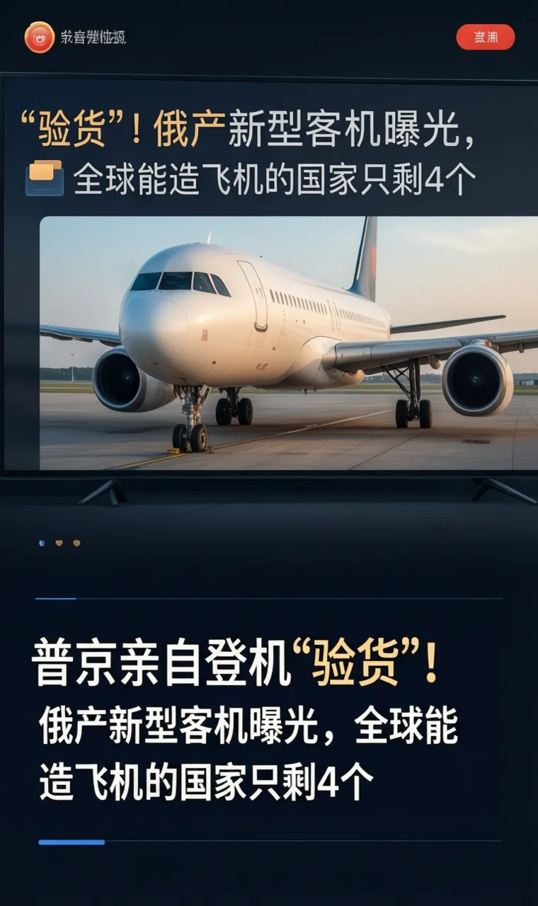 普京亲自登机