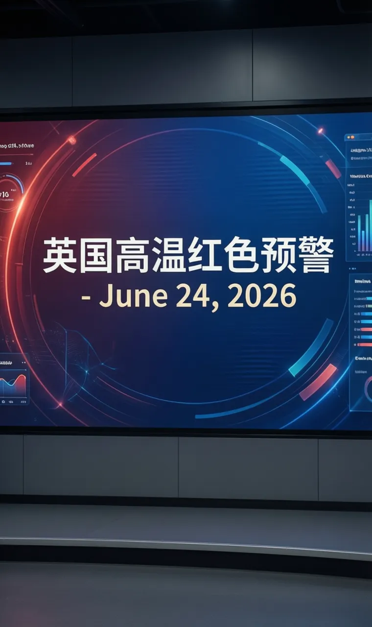 英国高温红色预警 - June 24, 2026