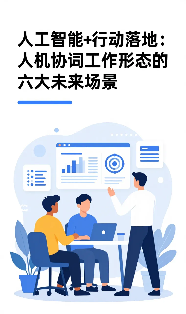 人工智能+行动落地：人机协同工作形态的六大未来场景