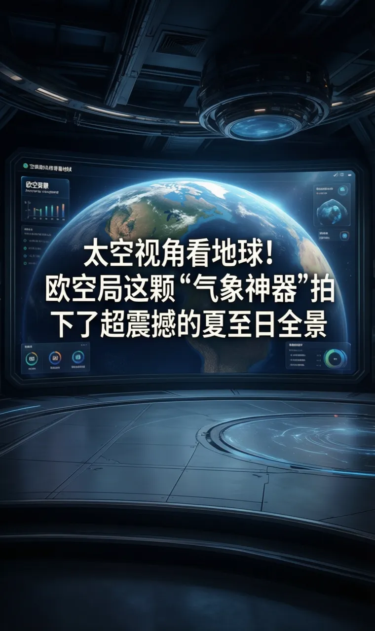 太空视角看地球！欧空局这颗