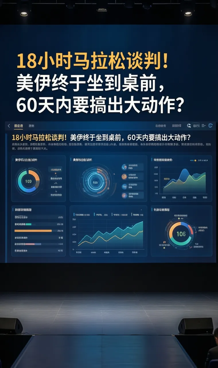 18小时马拉松谈判！美伊终于坐到桌前，60天内要搞出大动作？