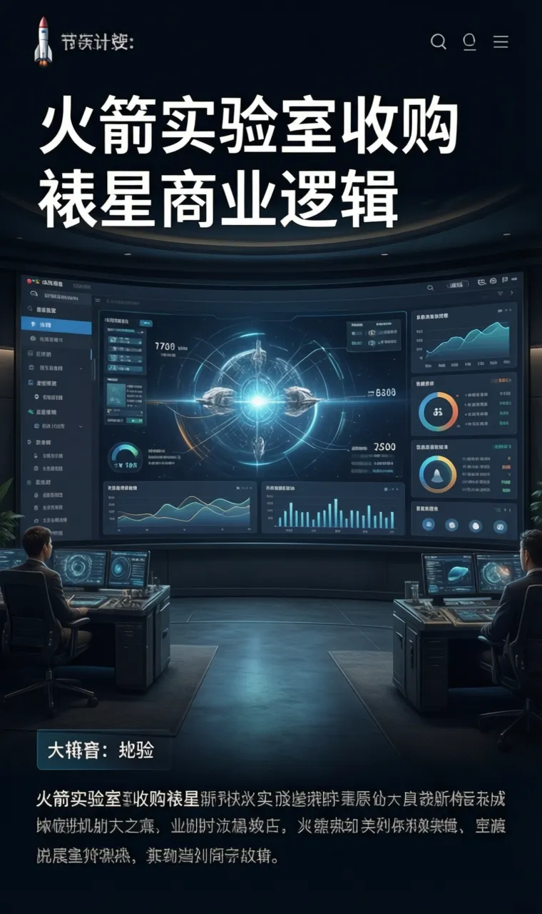 火箭实验室收购铱星商业逻辑