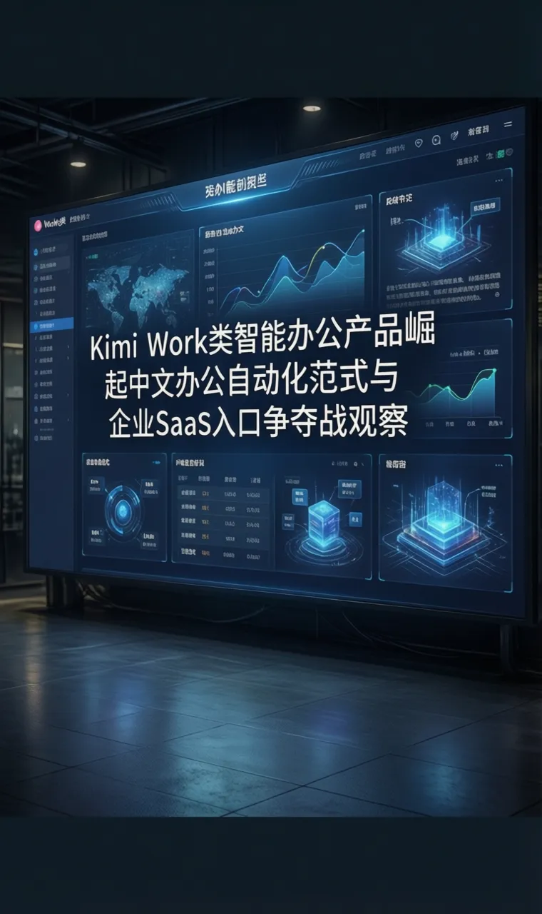 Kimi Work类智能办公产品崛起中文办公自动化范式与企业SaaS入口争夺战观察