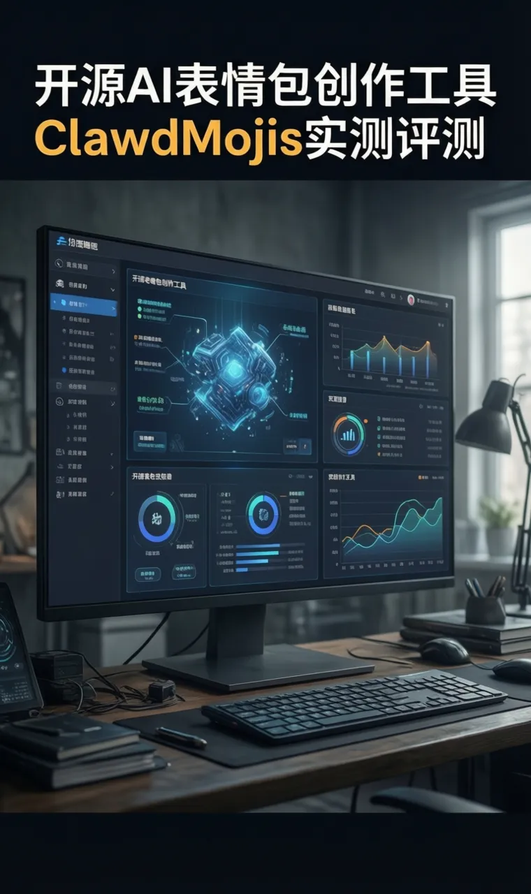 开源AI表情包创作工具ClawdMojis实测评测