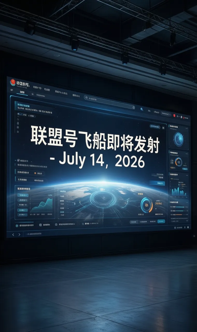 联盟号飞船即将发射 - July 14, 2026