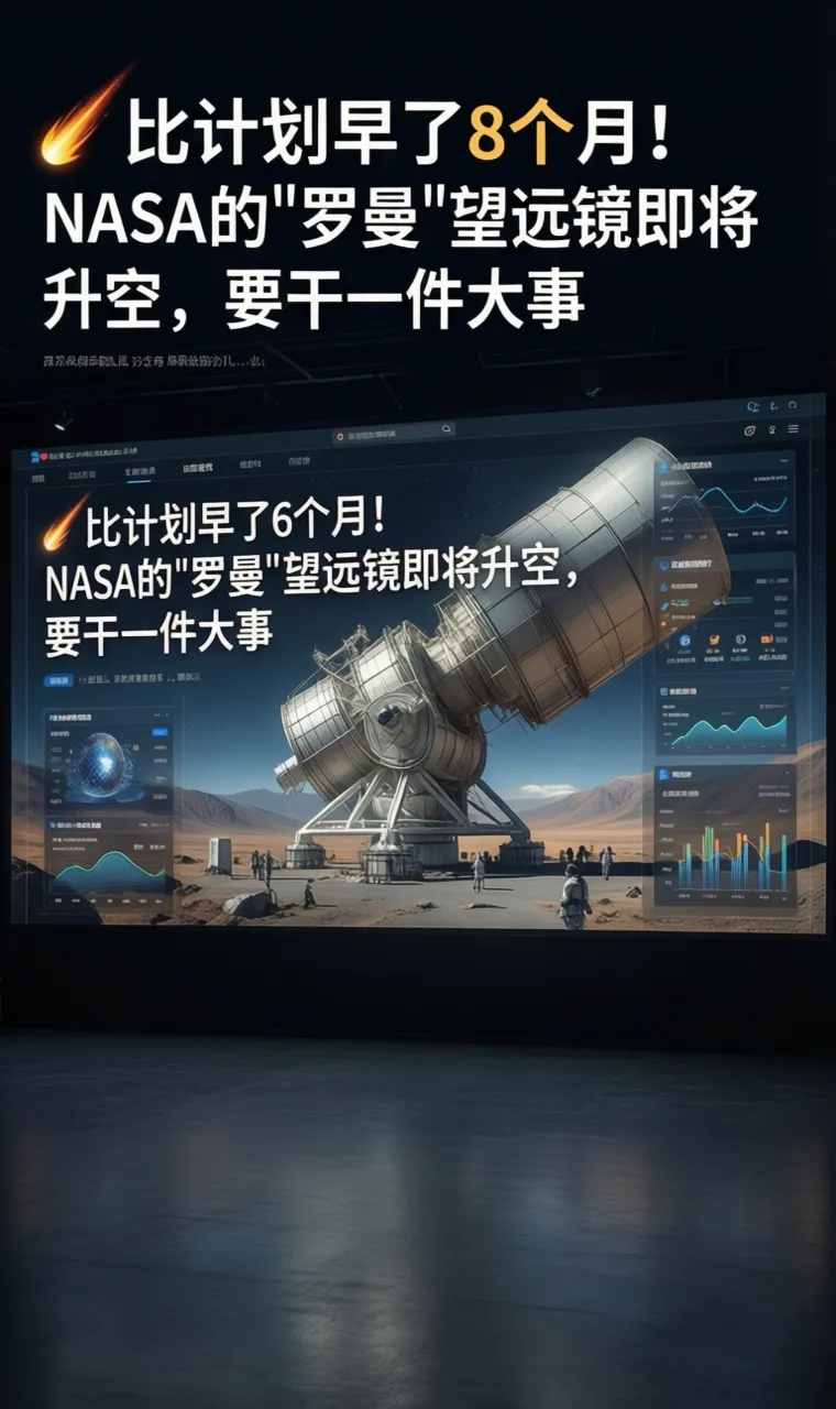 🚀 比计划早了8个月！NASA的