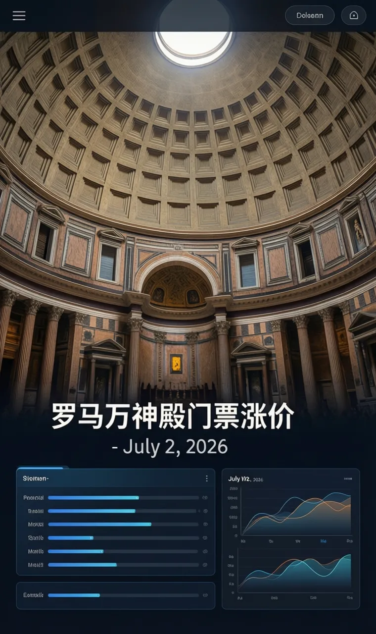 罗马万神殿门票涨价 - July 2, 2026