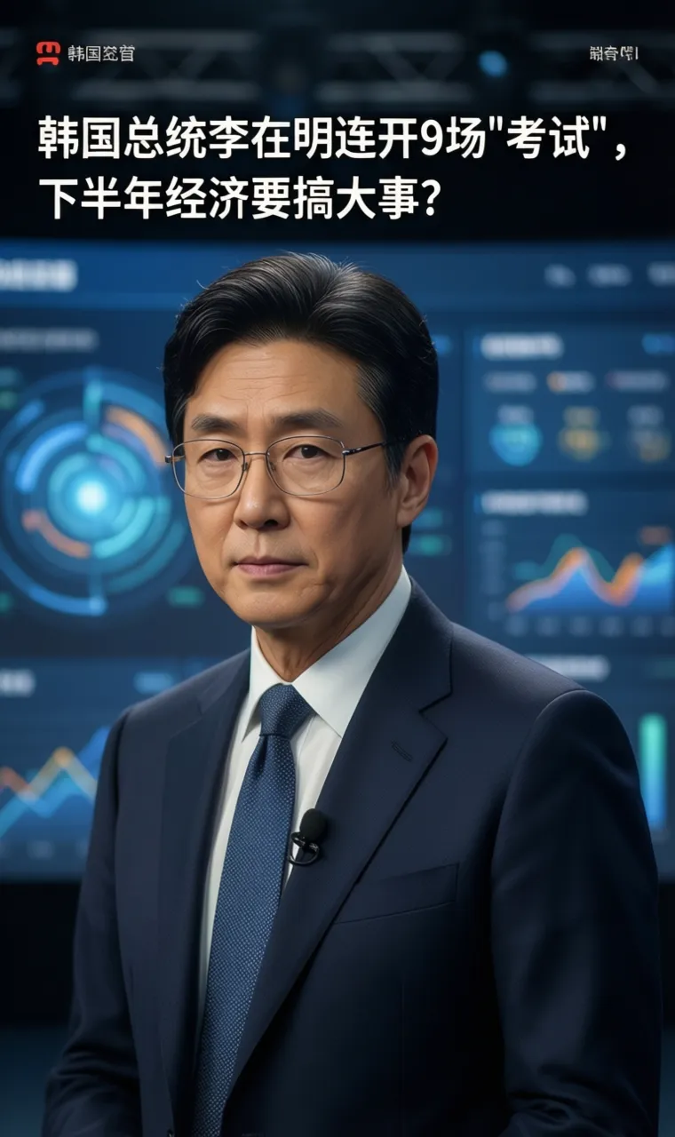 韩国总统李在明连开9场