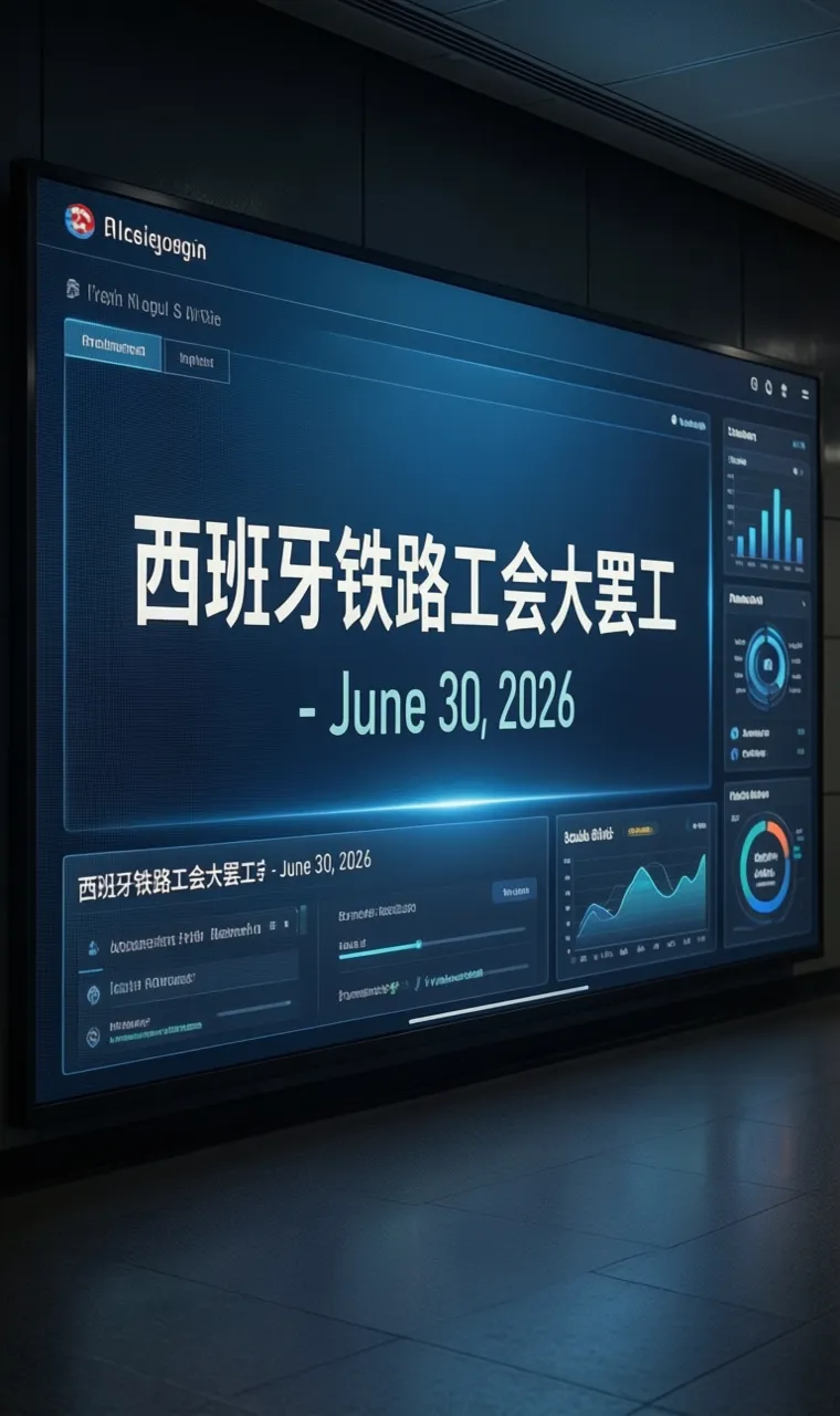 西班牙铁路工会大罢工 - June 30, 2026