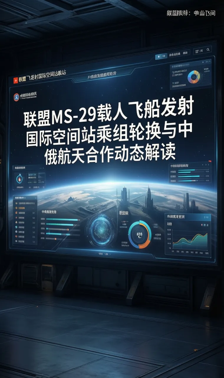 联盟MS-29载人飞船发射国际空间站乘组轮换与中俄航天合作动态解读