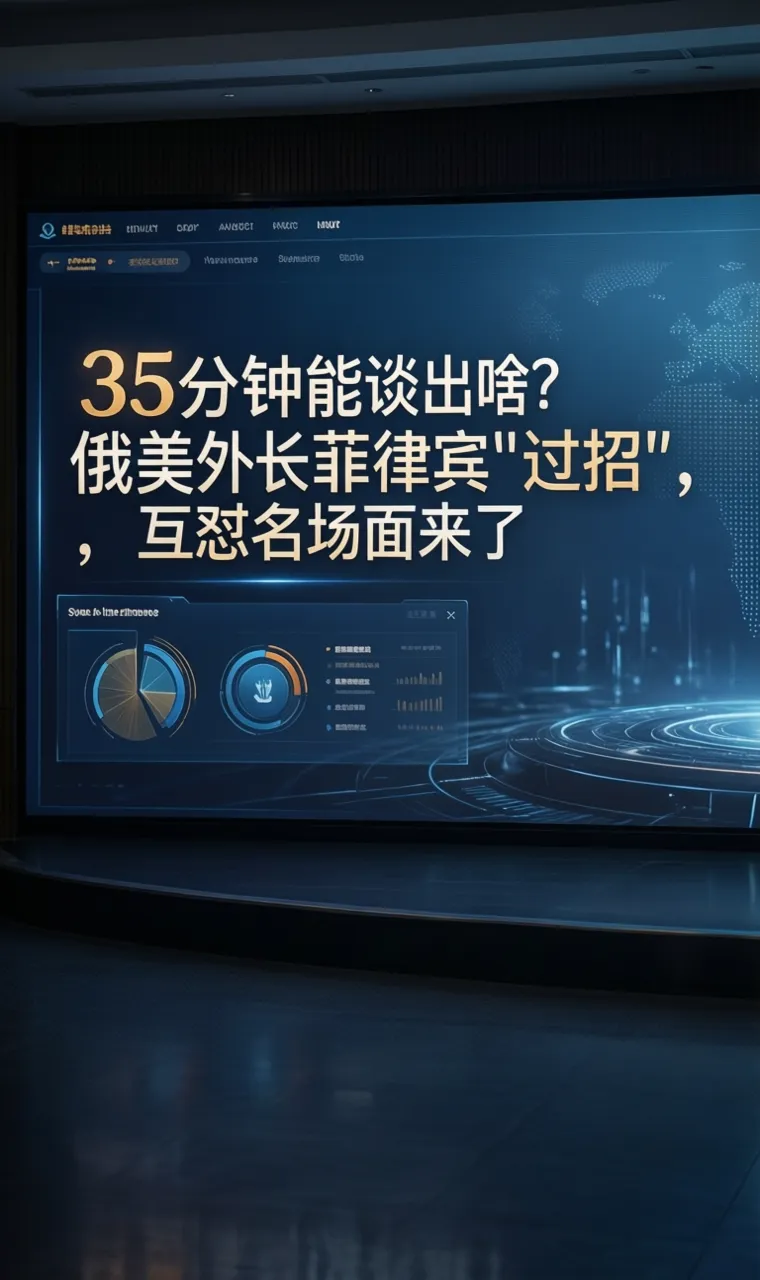 35分钟能谈出啥？俄美外长菲律宾