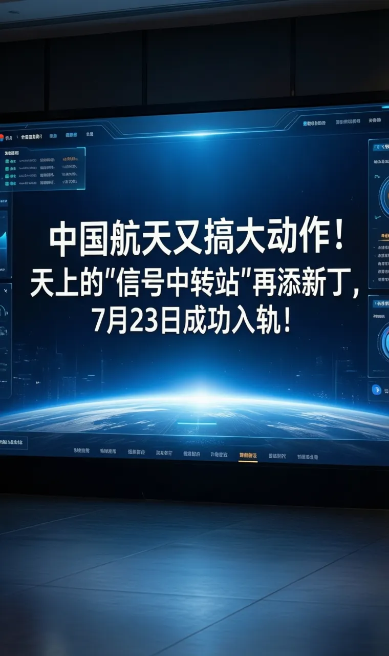 中国航天又搞大动作！天上的