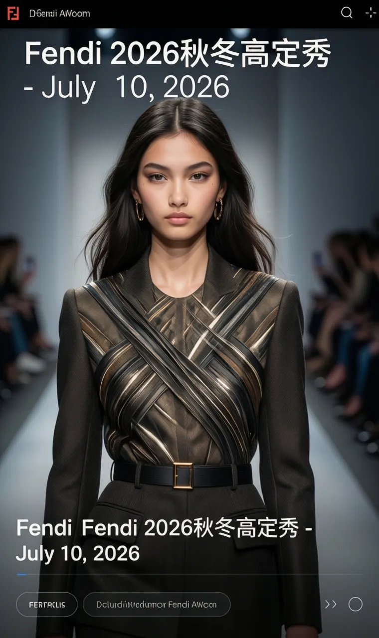 Fendi 2026秋冬高定秀 - July 10, 2026
