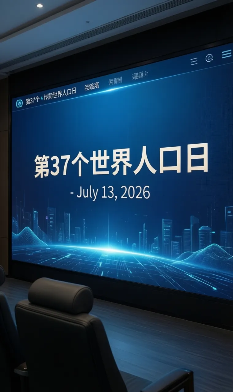 第37个世界人口日 - July 13, 2026