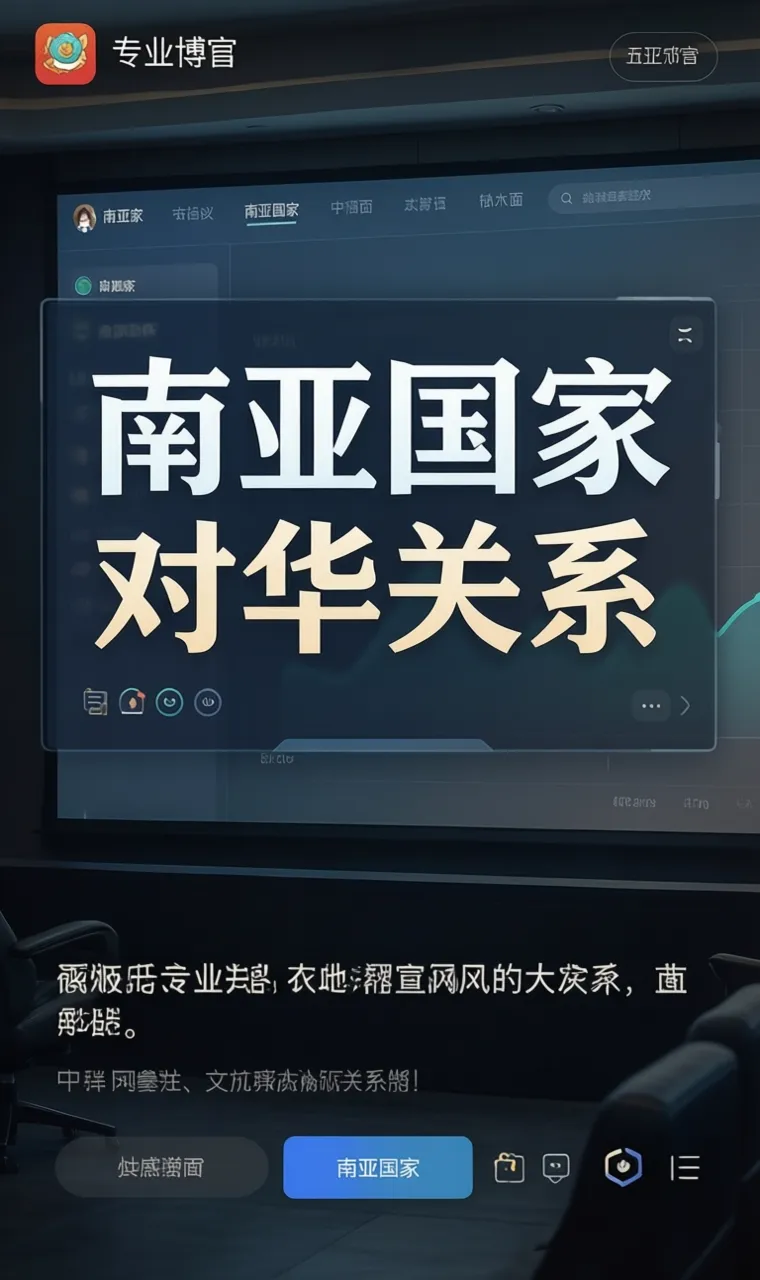 南亚国家对华关系