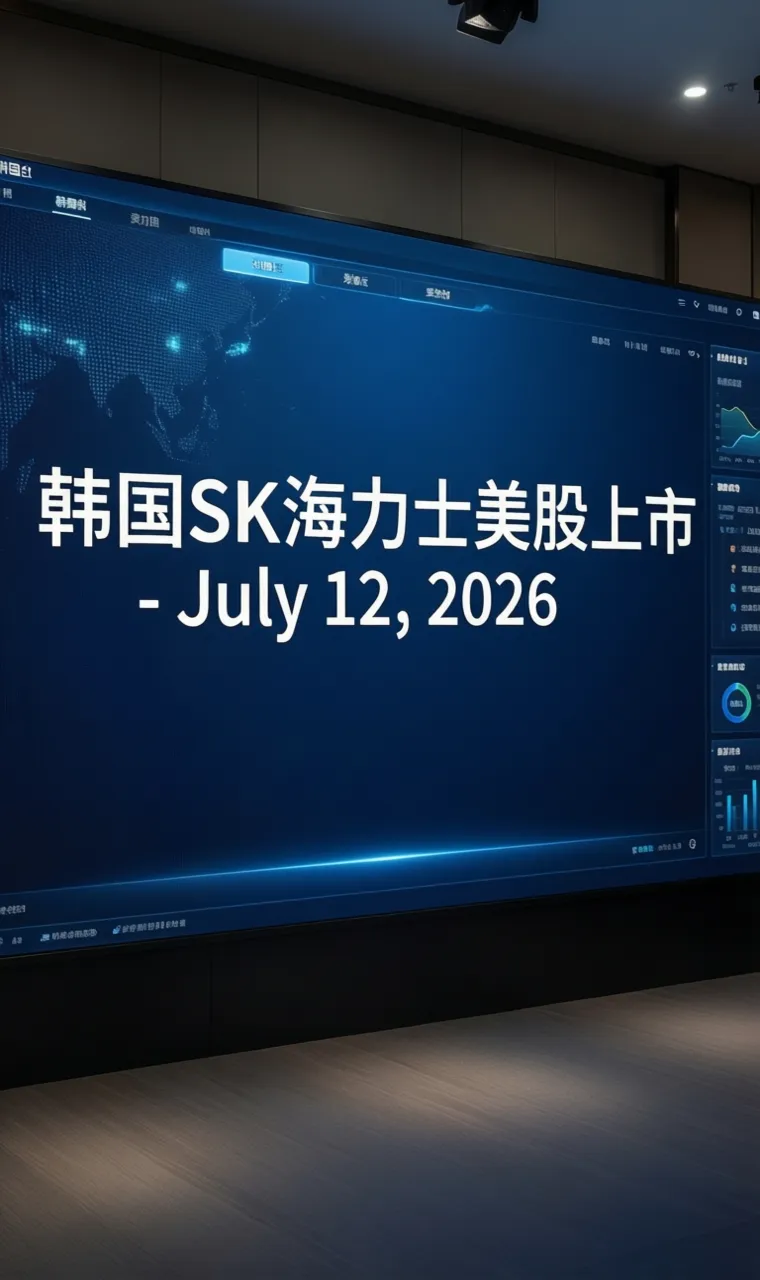 韩国SK海力士美股上市 - July 12, 2026