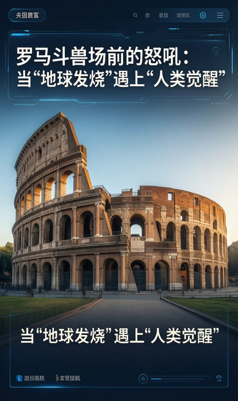 罗马斗兽场前的怒吼：当