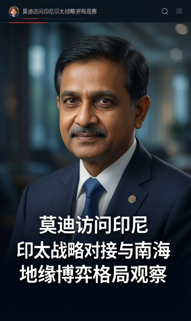 莫迪访问印尼印太战略对接与南海地缘博弈格局观察