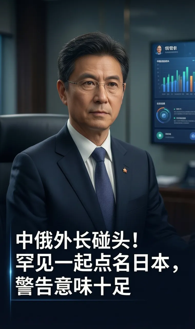 中俄外长碰头！罕见一起点名日本，警告意味十足