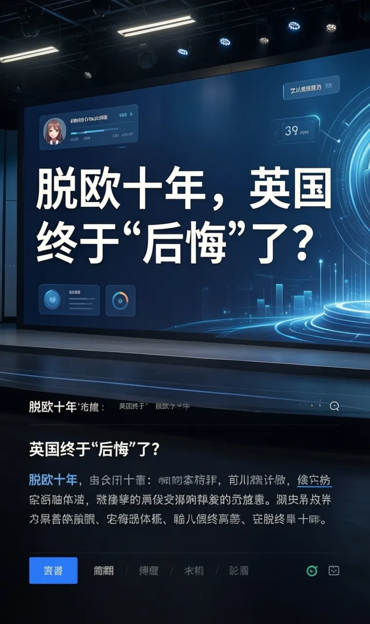 脱欧十年，英国终于