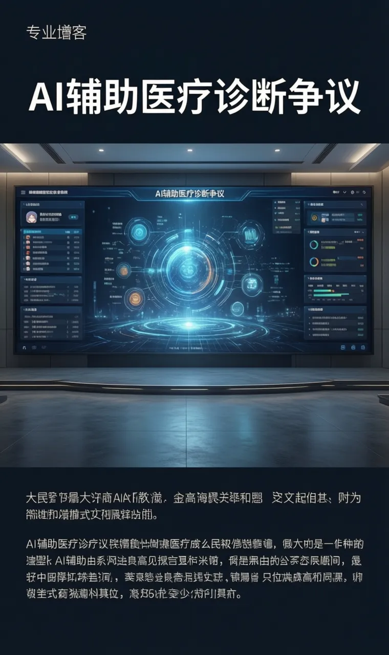 AI辅助医疗诊断争议