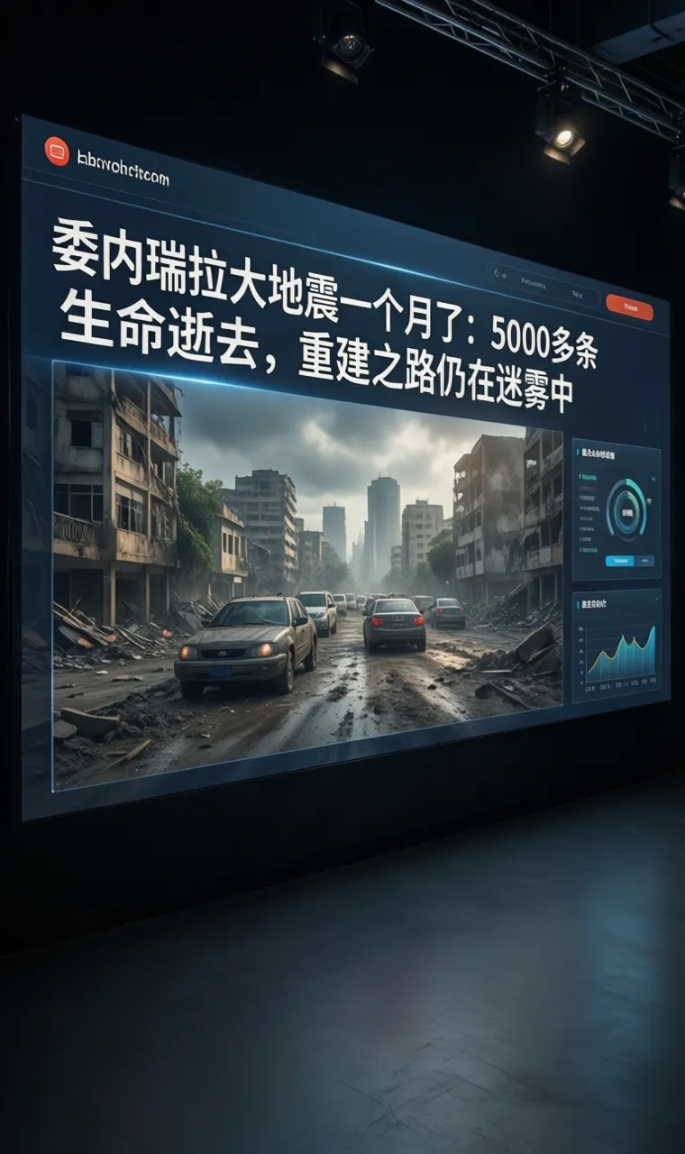 委内瑞拉大地震一个月了：5000多条生命逝去，重建之路仍在迷雾中