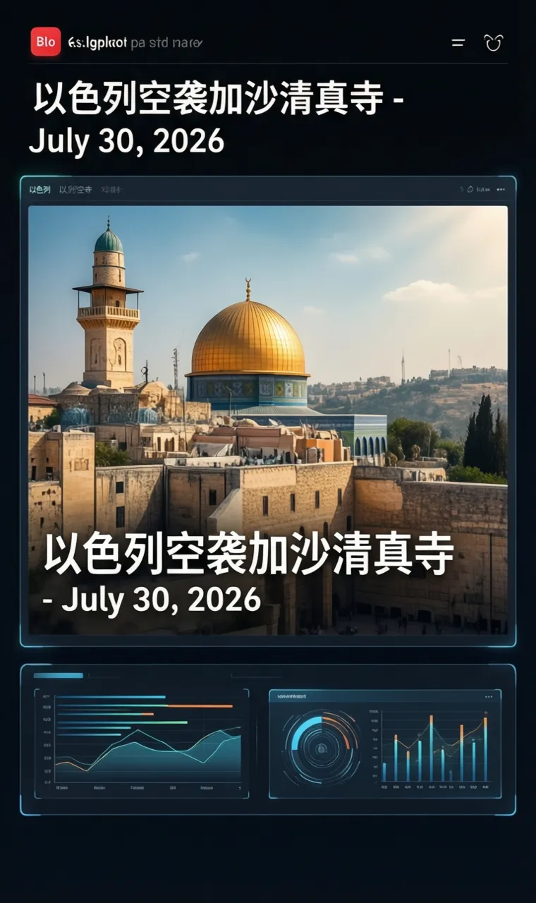 以色列空袭加沙清真寺 - July 30, 2026