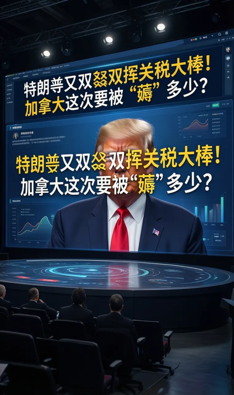 特朗普又双叒叕挥关税大棒！加拿大这次要被