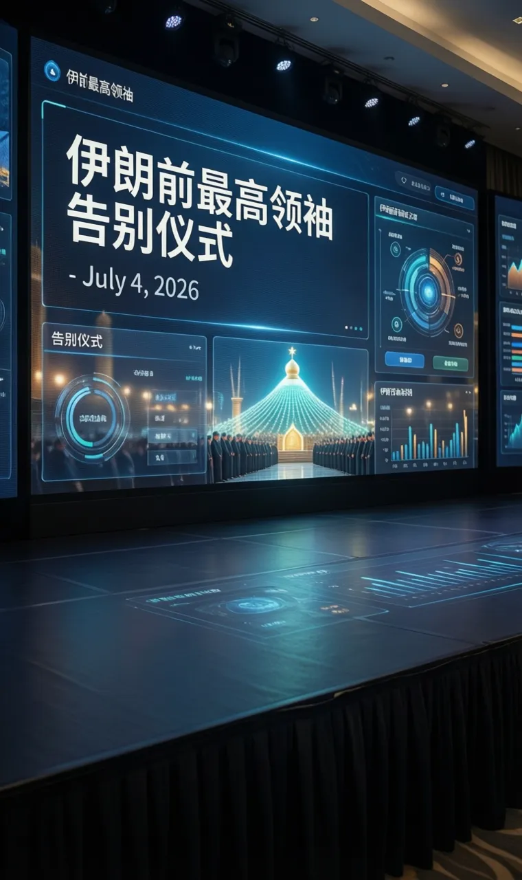 伊朗前最高领袖告别仪式 - July 4, 2026