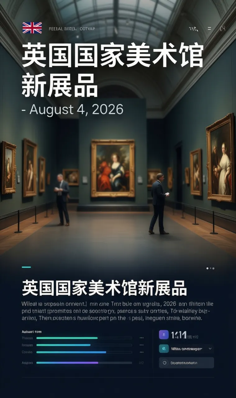 英国国家美术馆新展品 - August 4, 2026
