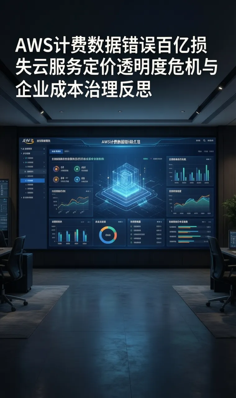 AWS计费数据错误百亿损失云服务定价透明度危机与企业成本治理反思