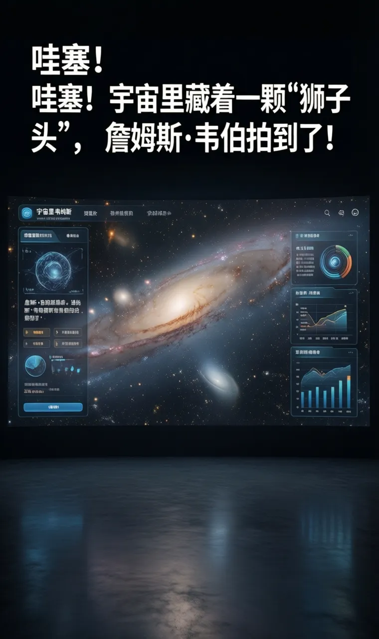 哇塞！宇宙里藏着一颗
