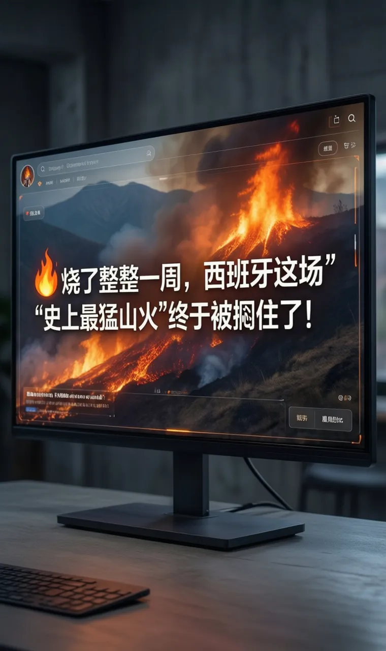 🔥 烧了整整一周，西班牙这场