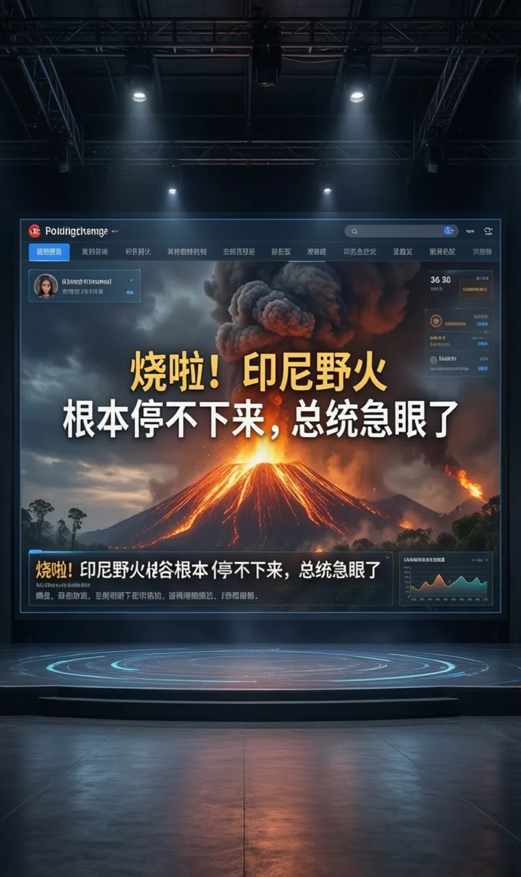 烧啦！印尼野火根本停不下来，总统急眼了