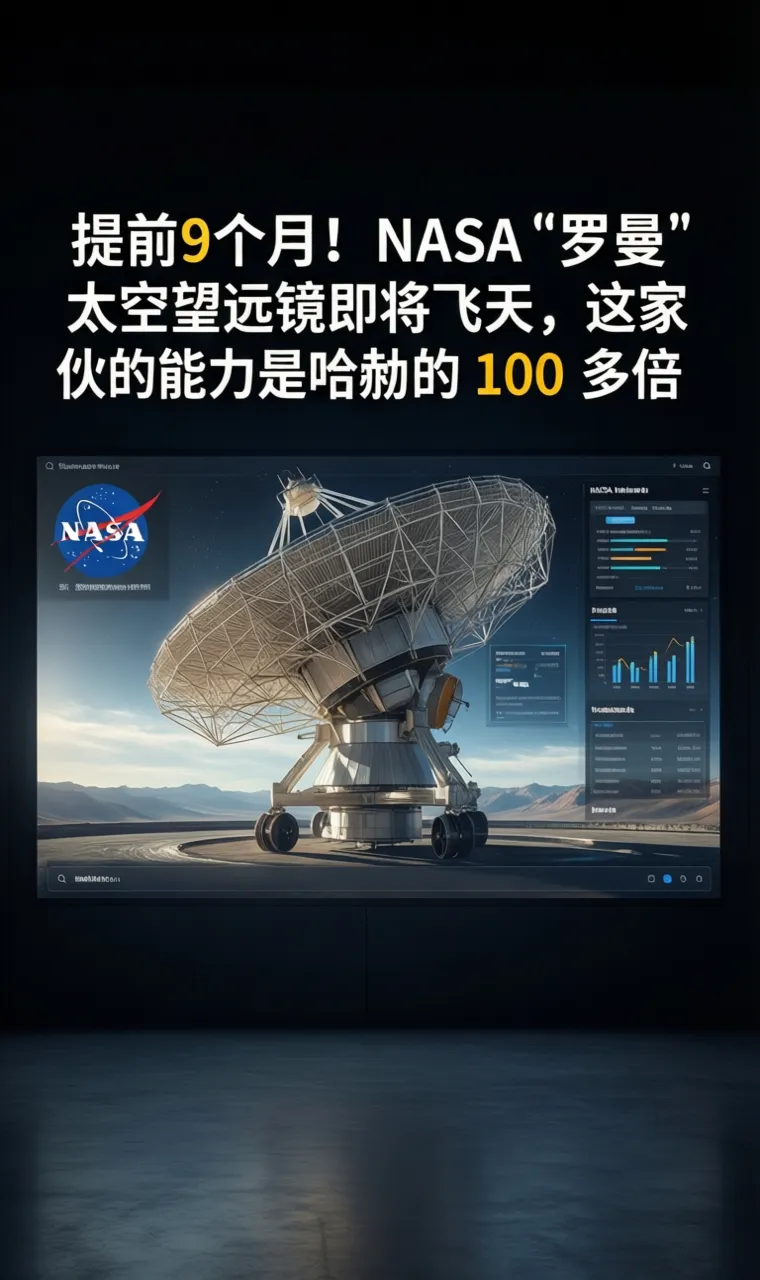 提前9个月！NASA