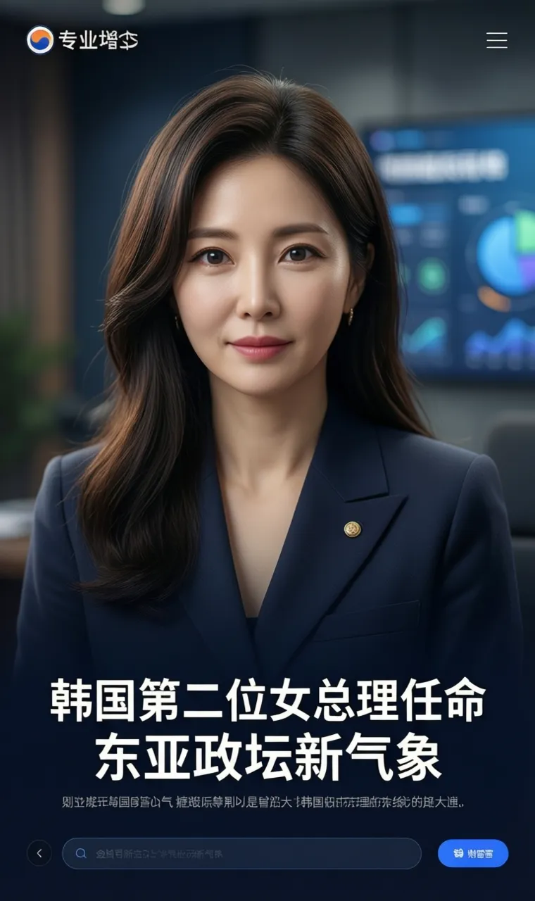韩国第二位女总理任命东亚政坛新气象