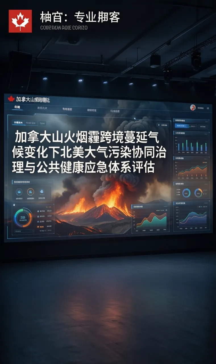 加拿大山火烟霾跨境蔓延气候变化下北美大气污染协同治理与公共健康应急体系评估